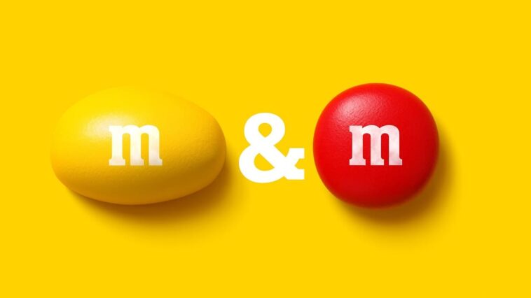 M&M's redesign da marca