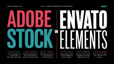 Envato Elements vs Adobe Stock: